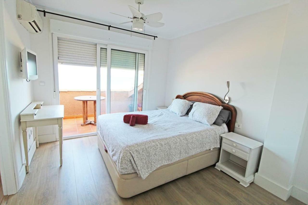 Atico Duplex De Lujo Frente Al Mar 1ª Linea Playa Appartement El Campello Buitenkant foto