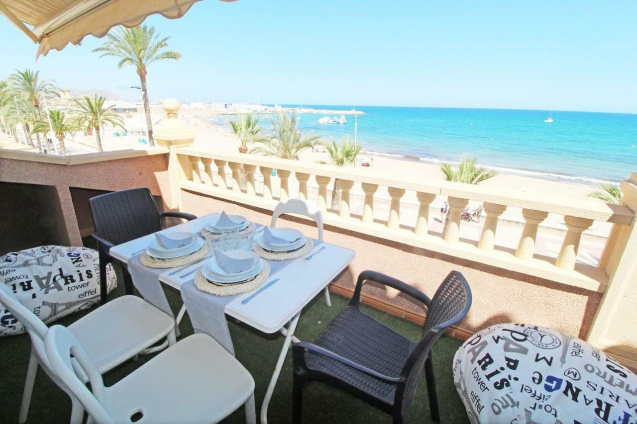 Atico Duplex De Lujo Frente Al Mar 1ª Linea Playa Appartement El Campello Buitenkant foto